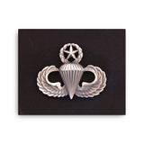 Master Airborne wings on Canvas