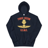 Force Recon - Combatant Diver and Parachutist badges Unisex Hoodie