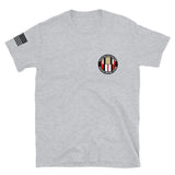 OIF and OEF Veteran with US Flag Short-Sleeve Unisex T-Shirt