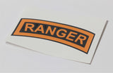 Ranger tab vinyl decal