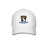 101st Airborne CIB Baseball Cap - white