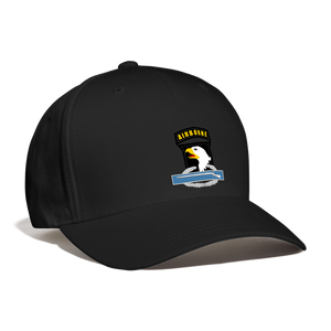 101st Airborne CIB Baseball Cap - black
