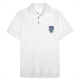 506th PIR Curr Ahee Men's Pique Polo Shirt - white
