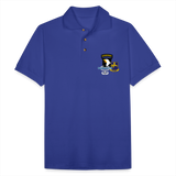502nd CIB Airborne Men's Pique Polo Shirt - royal blue