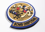 EOD WWII Magic Rabbit patch with Bomb Squad tab PVC